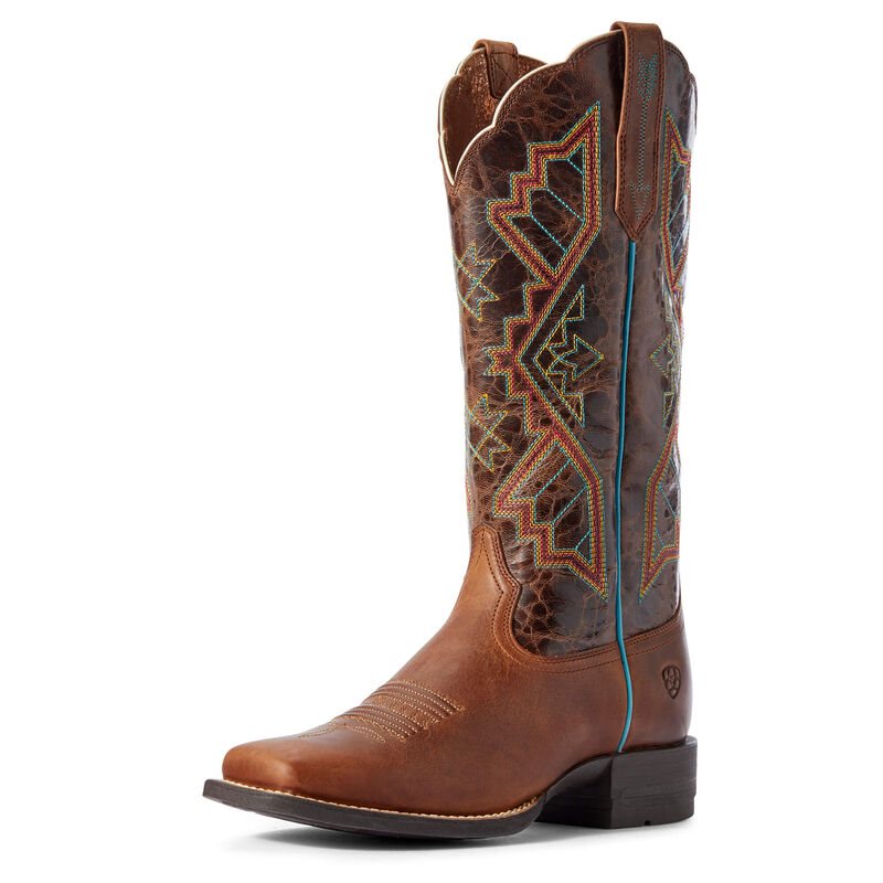 Ariat Western: Jackpot Botas Western Mujer - Marrones (AZYXM5017)